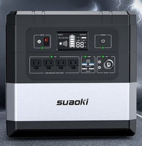 suaoki G1000 ポータブル電源 1000w キャリー付 smcint.com