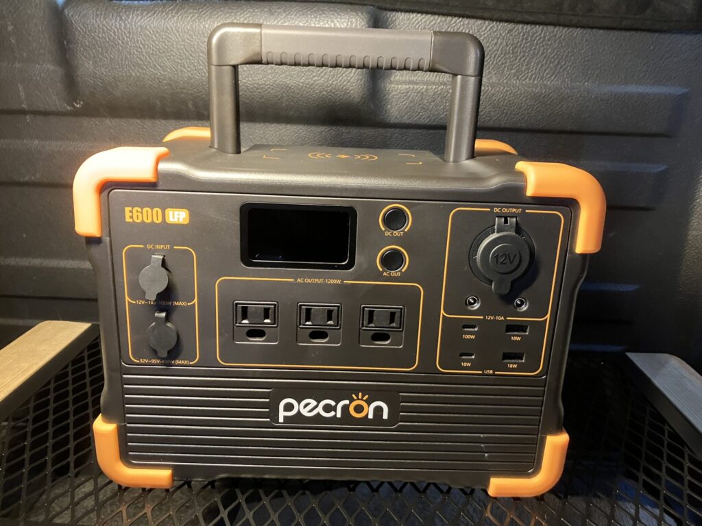 pecron E600 LFP ポータブル電源