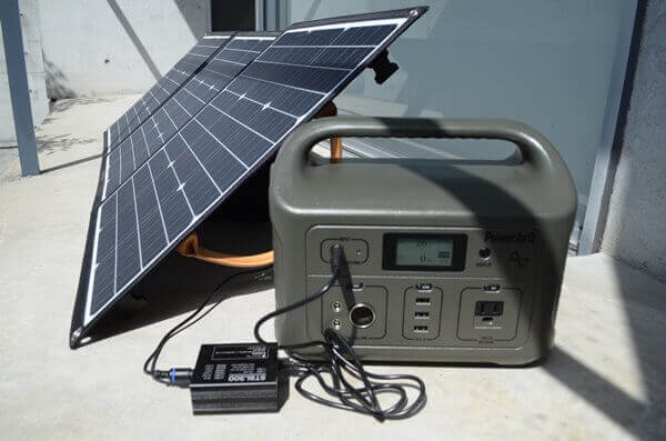 SmartTap PowerArQ solar foldable solar panel　STSL120D　stsl300