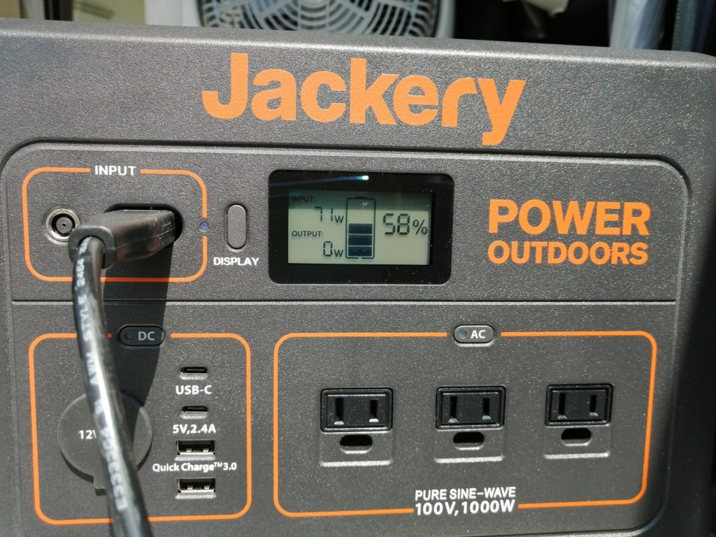 Jackery ポータブル電源 1000