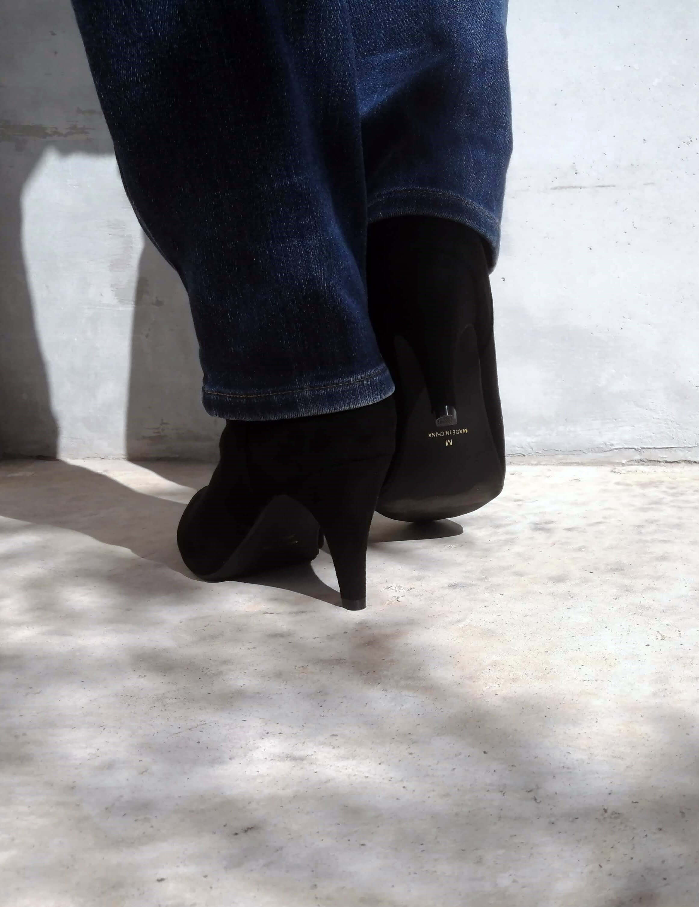 ファッションレビュー】メヌエ 8cmヒール ショートブーツ | これからヘビロテになりそうな予感なブーツの紹介です | 【きに楽】キニラク